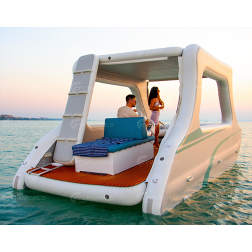 Fishing Boat Aluminum - Large Szie 4-8 Persons Inflatable Yacht