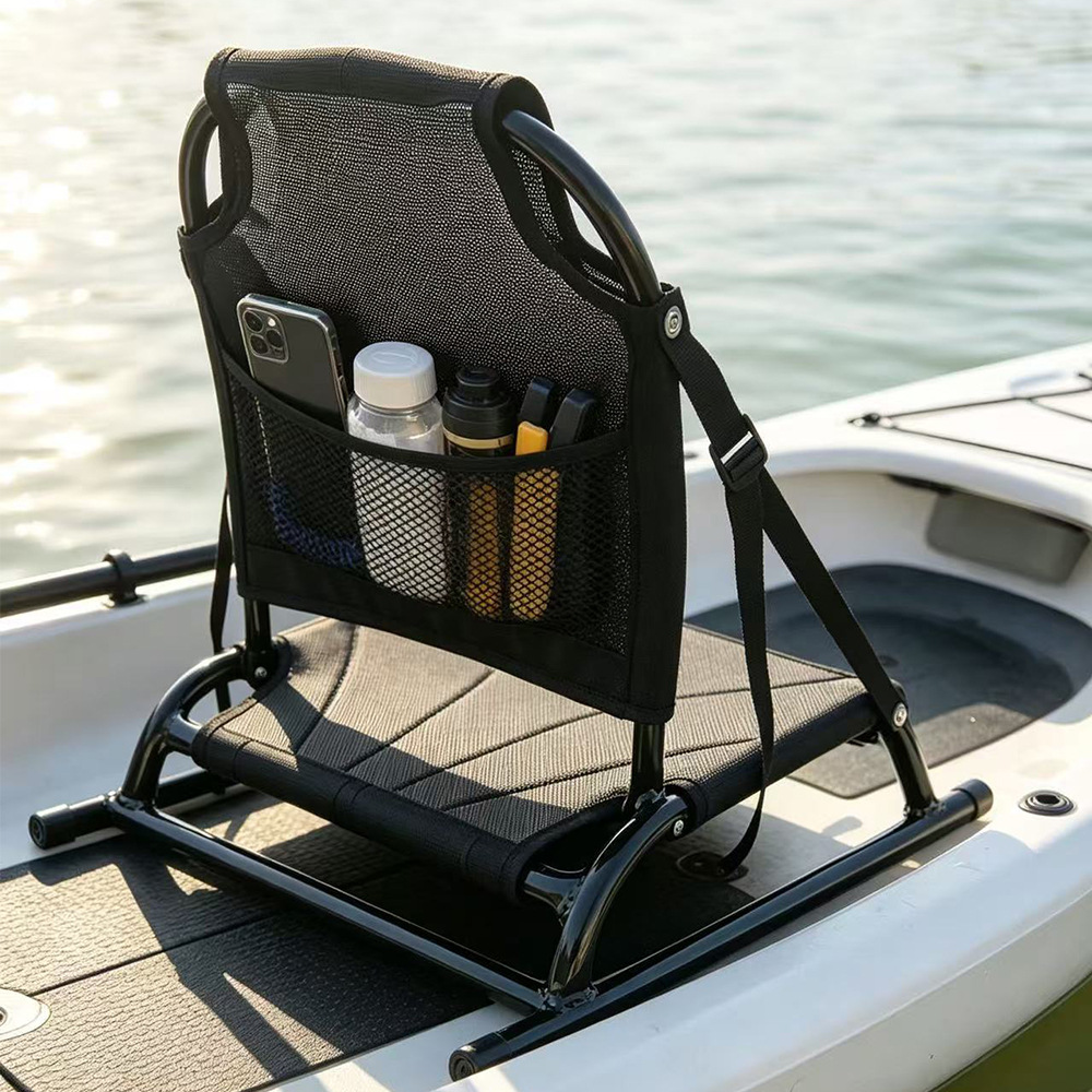 Fishing Boat Aluminum - Aluminum Portable Backrest Seat Cushion for