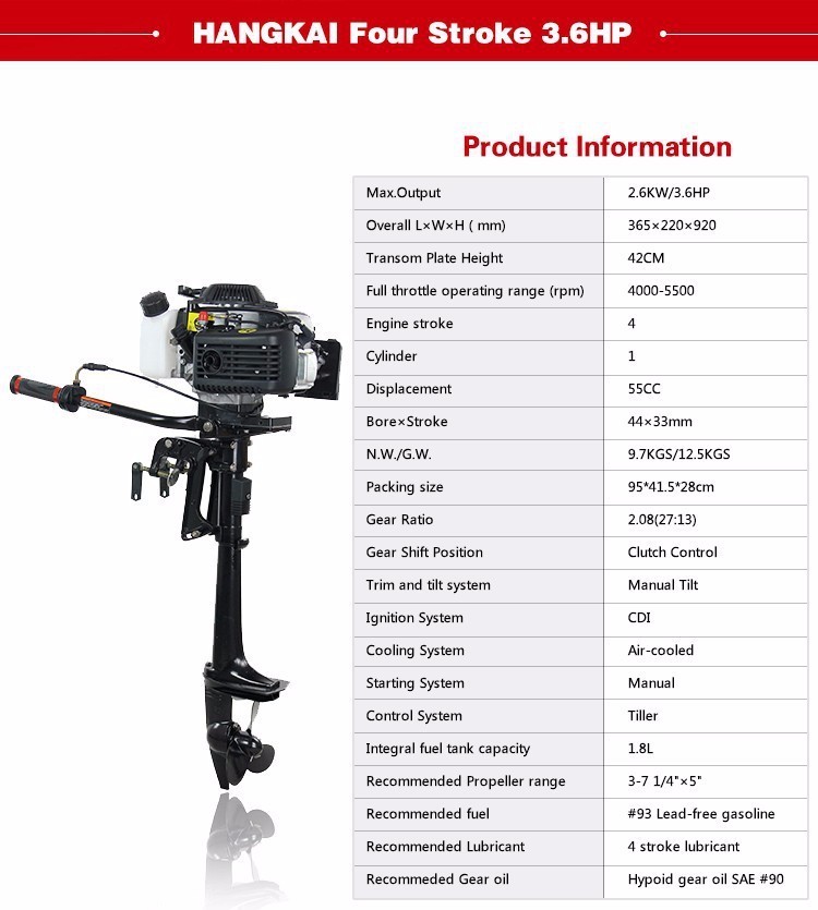 2026 New Arrive Best Quality 3 - Fishing Boat Outboard Motor 评论和价格
