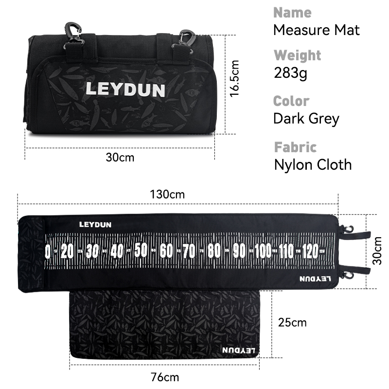 LEYDUN 125cm Fish Measure Mat  - Fishing Boat Anchor 评论和价格