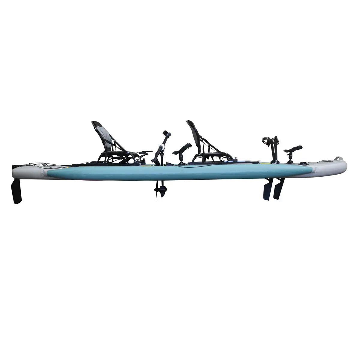 14ft Inflatable Fishing Canoe  - Fishing Boat Seat 评论和价格