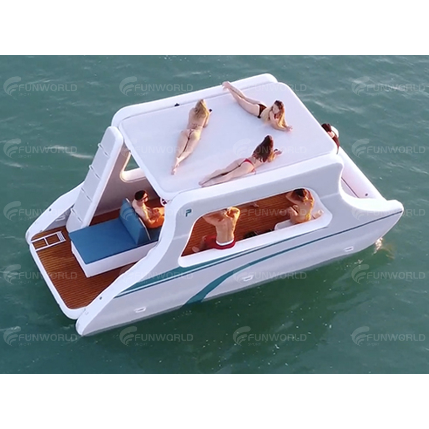 Large Szie 4-8 Persons Inflata - Fishing Boat Aluminum 评论和价格