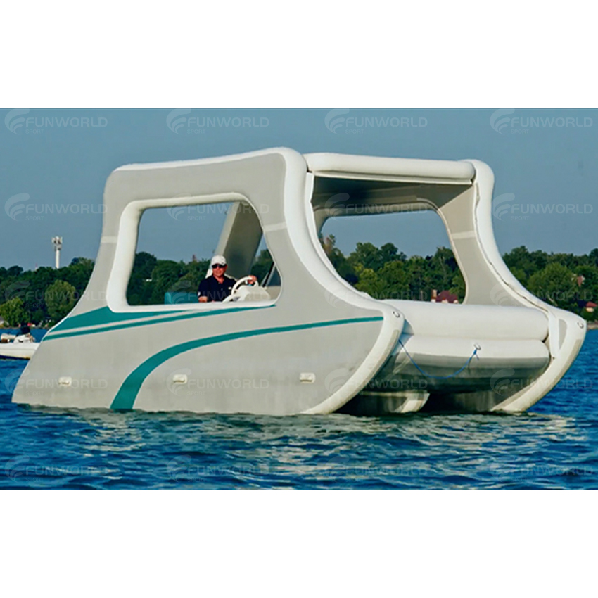 Large Szie 4-8 Persons Inflata - Fishing Boat Aluminum 评论和价格
