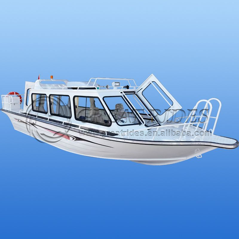 Luxury 25ft 7.5m Aluminum Allo - Fishing Boat Fiberglass 评论和价格