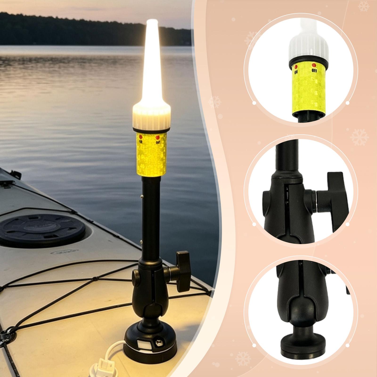 Kayak Light Portable Kayak Acc - Fishing Boat Navigation Light 评论和价格